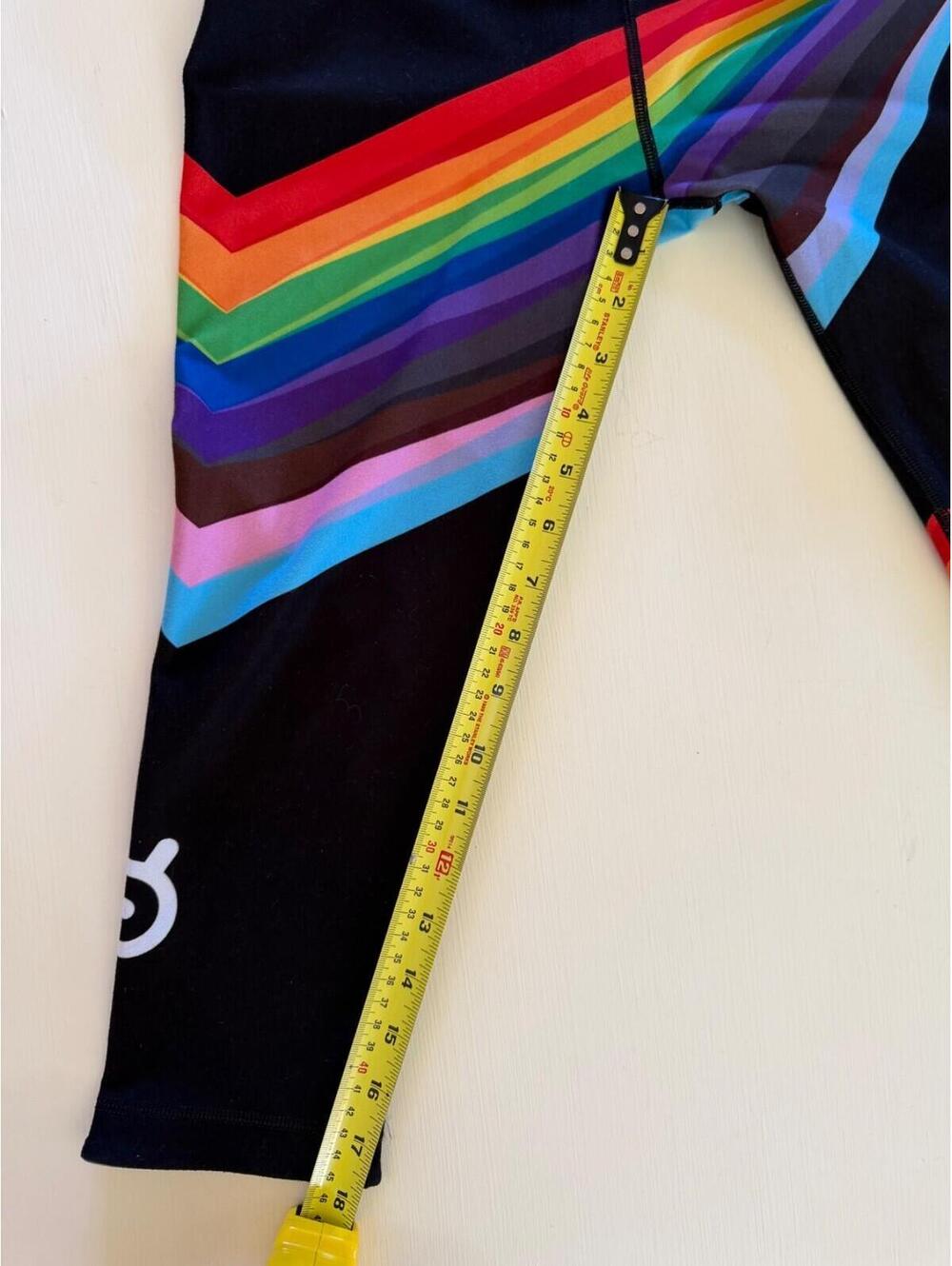 WITH Wear It To Heart X Peloton Pride 3/4 Length Leggings Reversible XS - S EUC - Picture 6 of 9